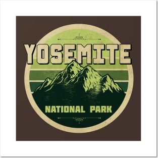 Yosemite National Park Vintage Posters and Art